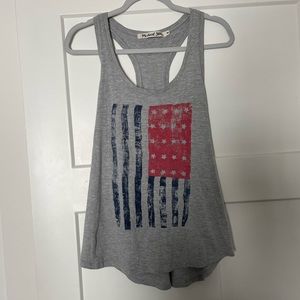 Michael Stars tank top-American flag